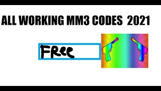 ALL WORKING MM3 CODES WORKING2021JANUARY [upl. by Notsob]