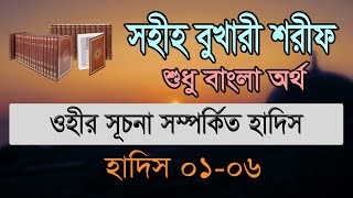 বুখারী শরীফ বাংলা ১ম খন্ড হাদিস ০১০৬  Bukhari Sharif Bangla Hadis 0106 [upl. by Eira]