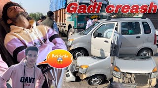 Road accident live 😨 Gadi ka Ho gya kam 😱 Mr Chib Vlogger [upl. by Qidas]