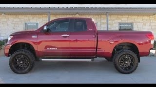 Used 2008 Toyota Tundra LTD Lifted Truck 4 Sale [upl. by Airdnax49]