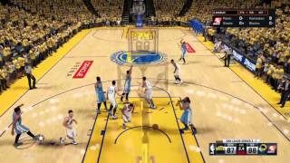 NBA 2K16 Curry Game Winning Full Court Shot [upl. by Barhos765]