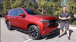 Is the 2023 Chevrolet Tahoe RST the BEST new full SUV to BUY [upl. by Naihs]