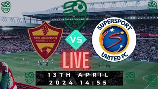 🔴LIVE Stellenbosch FC VS Supersport United FC LIVE Nedbank Cup Round of 8 [upl. by Annohsat]