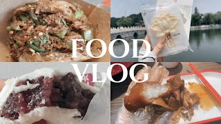 things i ate in BEIJING  exploring the city good food and life update [upl. by Paulie]