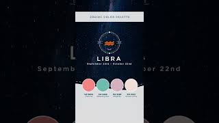 Zodiac Color Palette Libra [upl. by Clova]