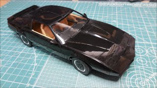 Aoshima Knight Rider Season 4 KITT plamo build part 7 COMPLETE [upl. by Ahsataj]