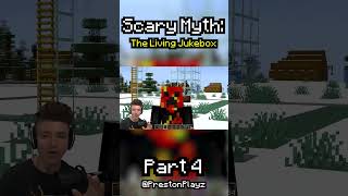 Minecraft Scary Myth The Living Jukebox 🩸 Part 4 prestonplayz minecraft videogames myths scary [upl. by Mauro484]