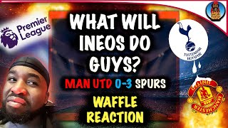 Waffling reaction to Spurs roasting Manchester United 30 mufc spurs premierleague reactionvideo [upl. by Boothe]