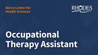 Occupational Therapy Assistant Program [upl. by Eivla]