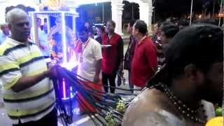 Thaipusam 2012  Singapore Kaliamman Chariot [upl. by Eeresed]