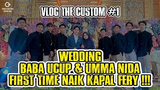 KESERUAN PERJALANAN WEDDING BABA UCUP DAN UMMA NIDA 🚗  Daily Vlog PART I [upl. by Eilarol]