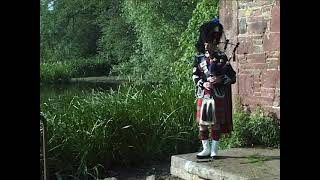 Farewell To The Creeks played by Pipe Major Bill Hepburn Jnr [upl. by Ennylyak698]