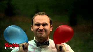 Bizarre Water Balloon in the Face  Part 2  Slow Mo Lab [upl. by Luemas]