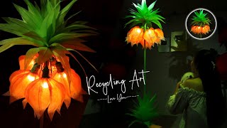 Diy Giant Flower Lamp Night 2023  Giant Fritillaria Imperialis Flower [upl. by Pilloff]