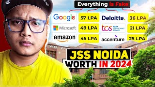 JSS Noidaan Honest Review 🔥2024  Management Quota✅ Eligibility Cutoff Top College in AKTU🎯 [upl. by Arni180]