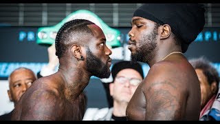 WILDER VS STIVERNE 2 WEIGH IN LIVE BREAZEALE VS MOLINA MADE WBC MANDATORY EXPLAINED DILLIAN WHYTE [upl. by Notneb]