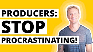 Heres How to STOP PROCRASTINATING with Matt Vander Boegh PRODUCERS AND BEAT MAKERS [upl. by Walls598]