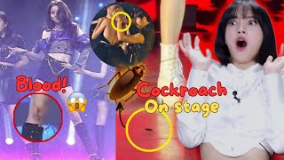 How kpop idols react to the accidents and mistakes on stage True professionalism✨️ [upl. by Hoban2]