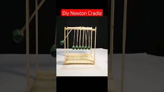 Science project working Model  Diy Newton Cradle [upl. by Eisenhart]