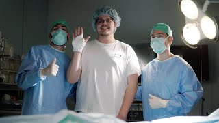 We did the first Wrist Rest Implant Surgery in the world 😱  DeltaHub [upl. by Atyekram516]