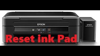 Epson L382 L386 L486 etc Ink Pad Counter Reset شرح تفصيلي لتصفير اسفنجة الحبر [upl. by Vivianne]