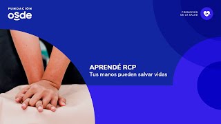 Aprendé RCP Tus manos pueden salvar vidas [upl. by Four931]