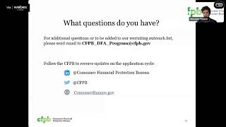 CFPB DFA Program Overview [upl. by Roselyn515]