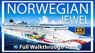 Norwegian Jewel  Full Walkthrough Tour amp Review  4k Ultra HD View  Norwegian Cruise Lines [upl. by Noicpecnoc]