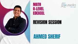 MathO LevelEdexcelRevision SessionAhmed Sherif [upl. by Favian]