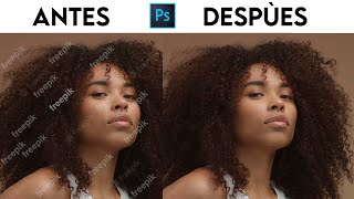 Cómo quitar MARCAS de AGUA ✅ WATERMARKS Photoshop🔥 Tutorial 2022 [upl. by Acinat]