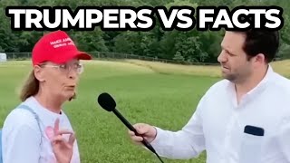 WATCH Trumpers Realize Their Stupidity In Real Time [upl. by Temme]