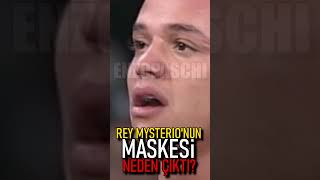 REY MYSTERIO MASKESİNİ NEDEN ÇIKARDI Shorts [upl. by Hnacogn]