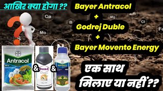 Bayer Antracol  Godrej Duble  Bayer Movento Energy  Experiment Video Agriculture [upl. by Ivad]