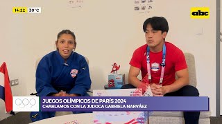 Juegos Olímpicos de París 2024 charlamos con la judoca Gabriela Narváez [upl. by Bonns]