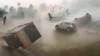 Shanghai Typhoon Bebinca Footage Unbelievable Storm [upl. by Gearhart]