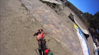 Very Short Paramotor Take Off [upl. by Ahsyak]