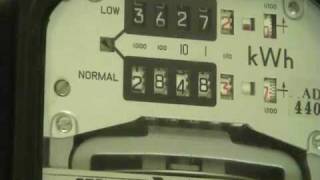 kWh meter S3092 tariff changeover [upl. by Annayak]