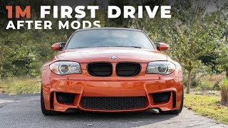 BMW 1M  First Drive After Modifications [upl. by Nichy]