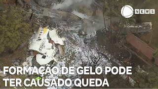 Formação de gelo sobre as asas pode ter causado queda de avião em Vinhedo SP diz especialista [upl. by Lotsyrc]