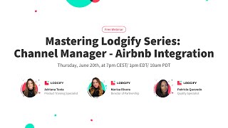 Mastering Lodgify Series Channel Manager  Airbnb Integration [upl. by Hbaruas]