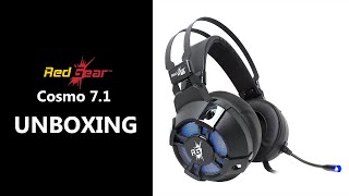 Redgear Cosmo 71 USB Wired Gaming Headphones and inline Controller for PC VleBazaar Review [upl. by Esch]