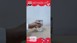 Thí nghiệm đơn giản cho bé về bề mặt của nước  Water experiments for kids shorts funforkids [upl. by Nnylhsa]