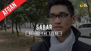 Afgan  Sabar  Behind The Scene [upl. by Nylazor372]