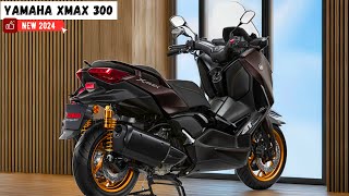 NEW 2024 YAMAHA XMAX 300 High Quality Modern Features [upl. by Aihsot]