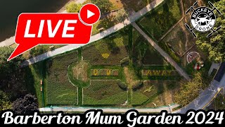 Barberton Ohio Mum Garden Drone Flight 9162024 [upl. by Nacim]