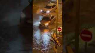 Storms hit Paris and heavy rainfall floods eastern France [upl. by Nodgnal291]