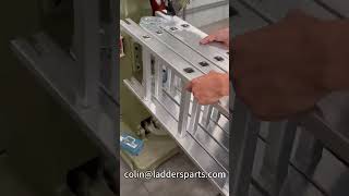 ジョイントラダーリベット留め machine aluminum laddervator factory [upl. by Abixah266]