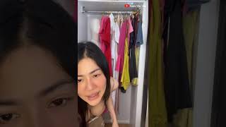 Try On Haul  Live jualan  Aesthetic Online Shop Dress crop top Wanita HSirt [upl. by Jolene]