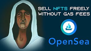 How to Sell NFTs Freely Without Gas Fees on OpenSea  Upload NFT on OpenSea Without Fee  Create NFT [upl. by Adnilam]