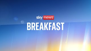 Sky News Breakfast live Sir Keir Starmer urges change over new England kit [upl. by Uni]